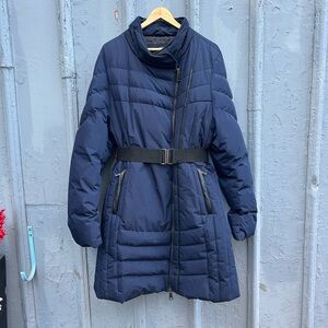 Oxygen Navy 3/4 length Parka, size XXL